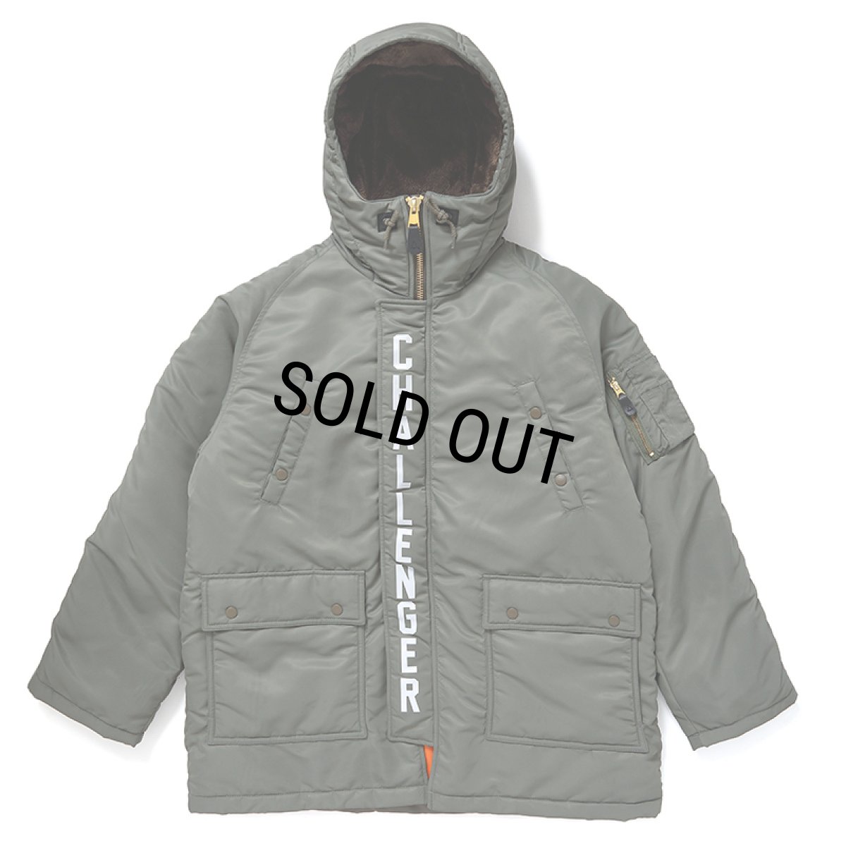 画像1: CHALLENGER/CLASSIC FLIGHT JACKET（OLIVE）［クラシックフライトJKT-24秋冬］ (1)