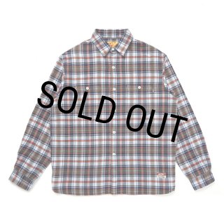 CHALLENGER/COUNTRY PLAID SHIRT（LT BLUE/ORANGE）［カントリー