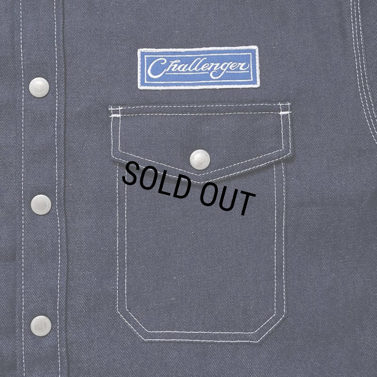 画像5: CHALLENGER/DENIM LINING SHIRT（INDIGO）［デニムライニングシャツ-24秋冬］ (5)