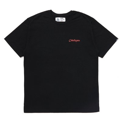 画像1: CHALLENGER/FIRE BIRD TEE（BLACK）［プリントT-24秋冬］