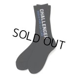 CHALLENGER/SAILOR SOCKS（BLACK）［セーラーソックス-24秋冬］
