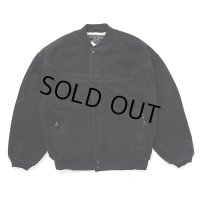 CHALLENGER/WASHED DERBY JACKET（WASHED BLACK）［ウォッシュドダービーJKT-24秋冬］