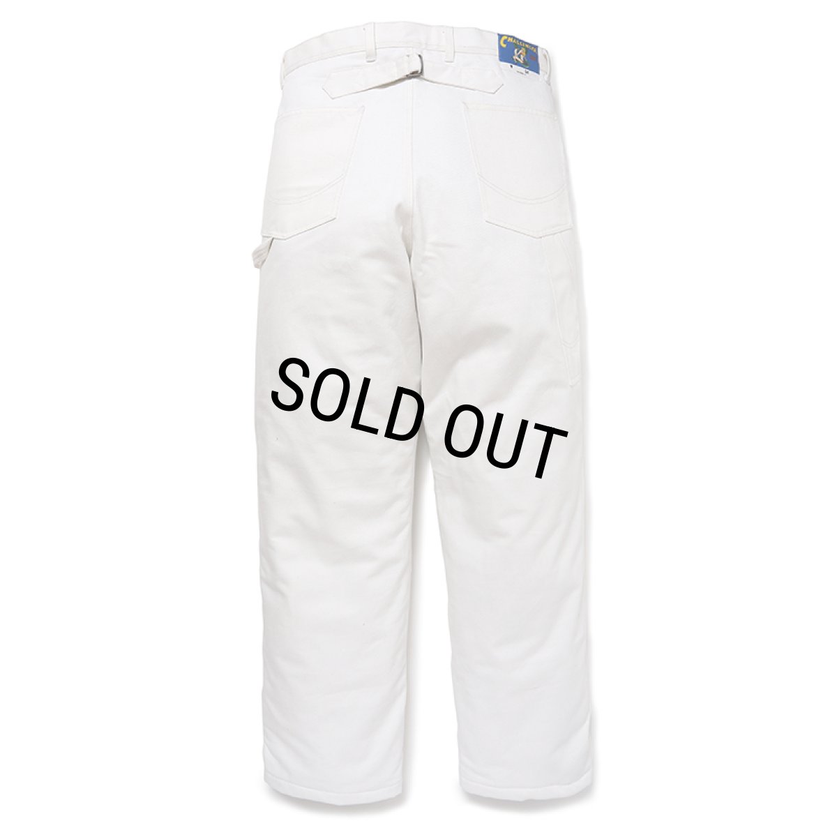 画像2: CHALLENGER/SUPERIOR PAINTER WARM PANTS（NATURAL）［ペインターウォームパンツ-24秋冬］ (2)