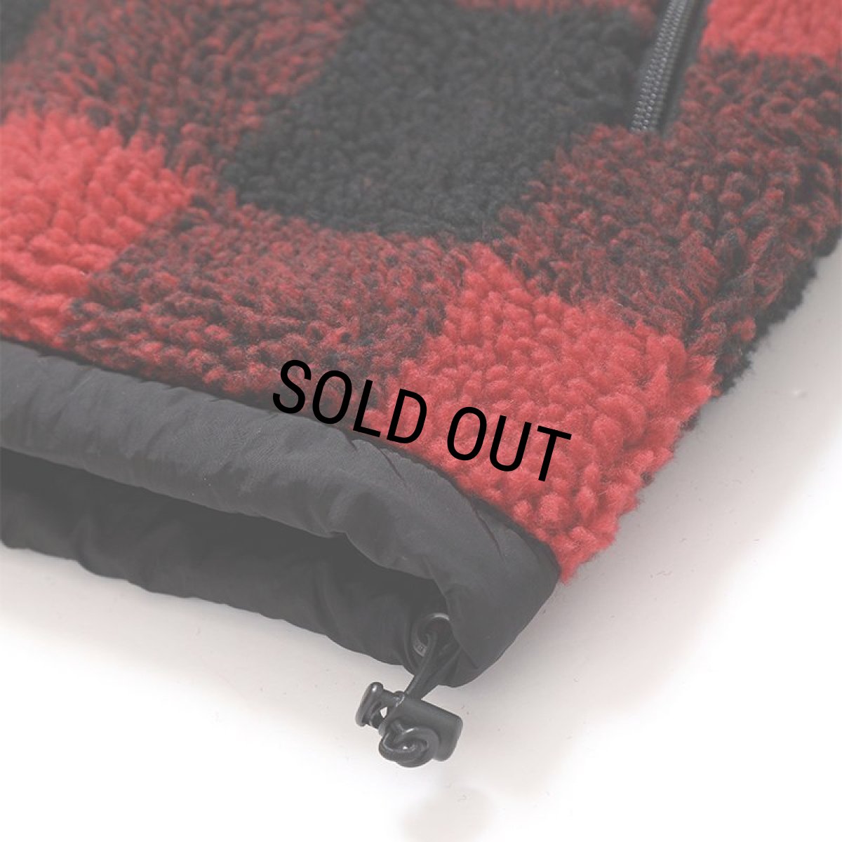 画像7: CHALLENGER/BUFFALO PLAID BOA JACKET（RED）［バッファローチェックボアJKT-24秋冬］ (7)