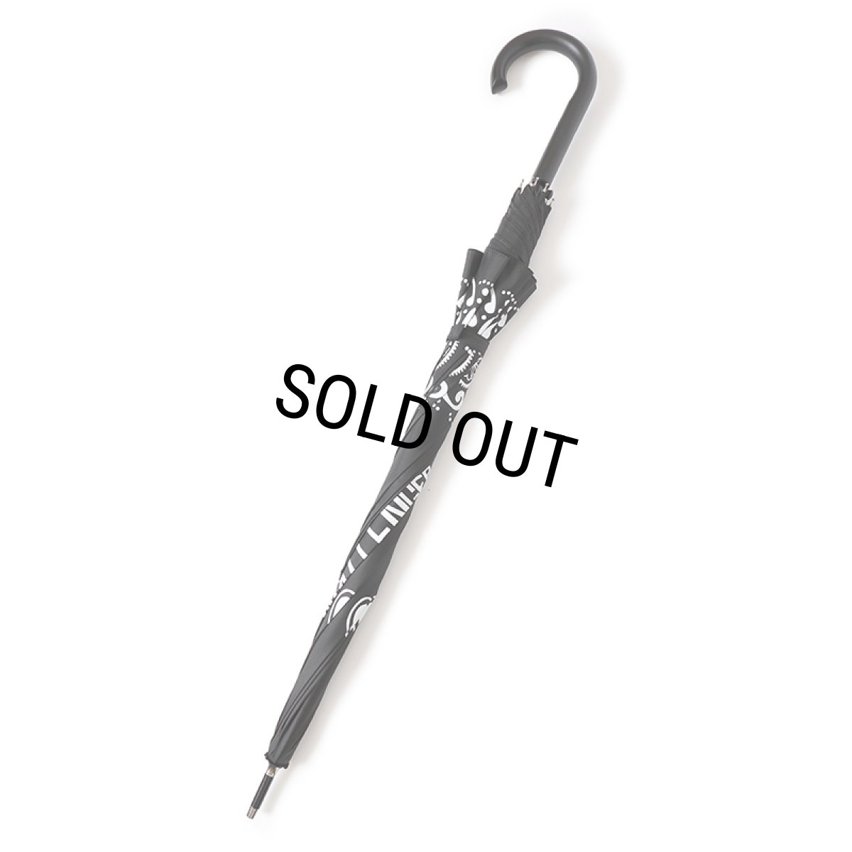 画像3: CHALLENGER/BANDANA UMBRELLA（BLACK）［バンダナアンブレラ-24秋冬］ (3)