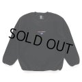 CHALLENGER/SAILOR C/N FLEECE（BLACK）［セーラークルーネックフリース-24秋冬］