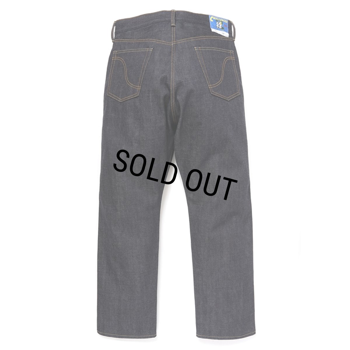 画像2: CHALLENGER/CLASSIC DENIM PANTS（INDIGO）［クラシックデニムパンツ-24秋冬］ (2)