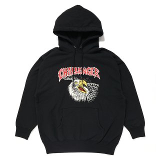 CHALLENGER/EAGLE HEAD HOODIE（BLACK）［プルオーバーパーカー-24秋冬
