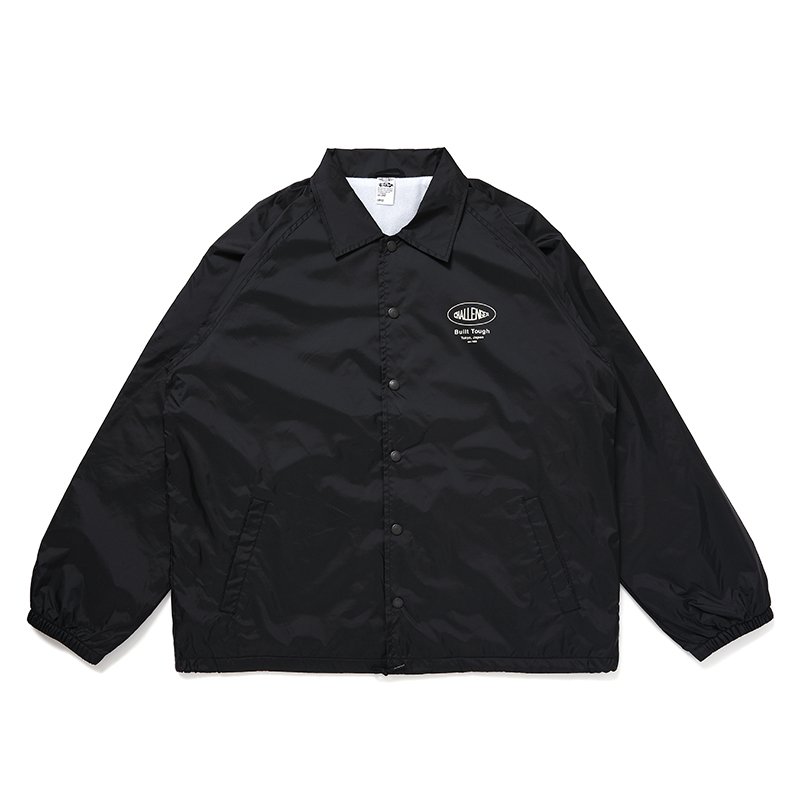 画像1: CHALLENGER/OVAL EAGLE COACH JACKET（BLACK）［オーバルイーグルコーチJKT-24秋冬］