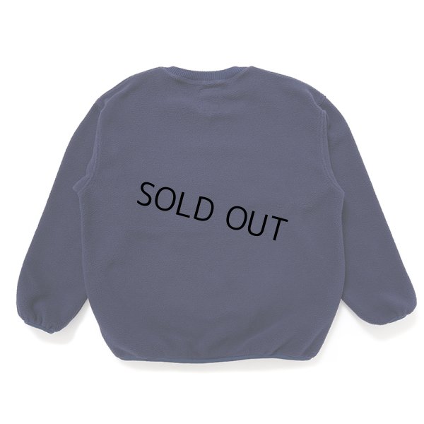 画像2: CHALLENGER/SAILOR C/N FLEECE（NAVY）［セーラークルーネックフリース-24秋冬］