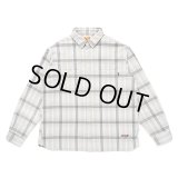 CHALLENGER/COUNTRY PLAID SHIRT（LT GRAY/CHARCOAL）［カントリーチェックシャツ-24秋冬］
