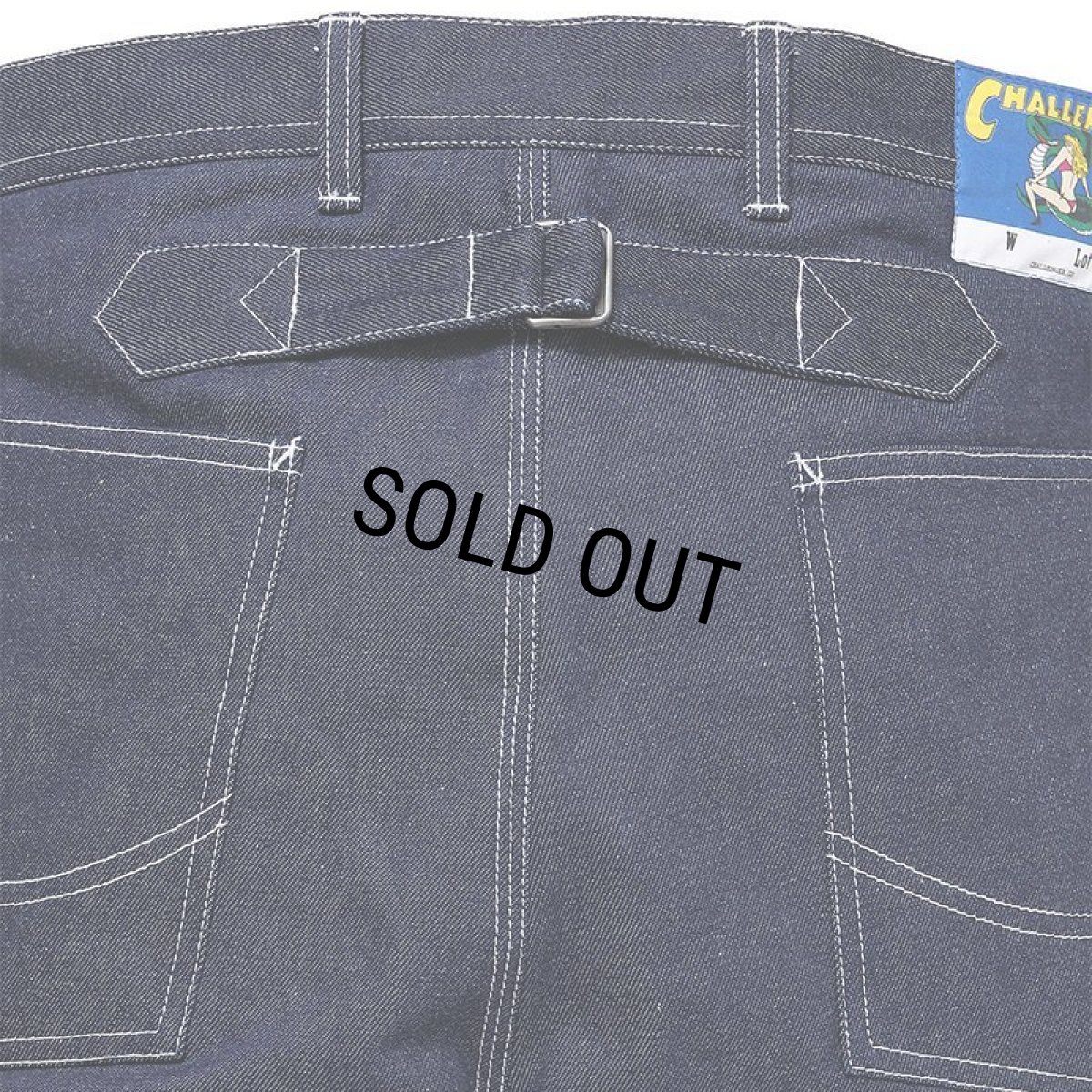 画像8: CHALLENGER/SUPERIOR PAINTER WARM PANTS（INDIGO）［ペインターウォームパンツ-24秋冬］ (8)