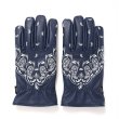 【正月セール割引】CHALLENGER レザーグローブペイズリー新品未使用　XL CHALLENGER/BANDANA LEATHER GLOVE（NAVY）［バンダナレザーグローブ