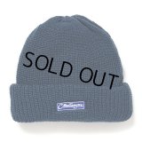CHALLENGER/BAR LOGO KNIT CAP（DARK BLUE）［バーロゴニットキャップ-24秋冬］