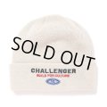 CHALLENGER/SAILOR KNIT CAP（WHITE）［セーラーニットキャップ-24秋冬］