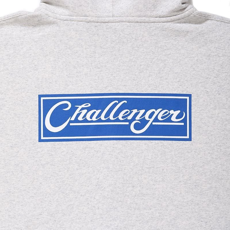 画像3: CHALLENGER/BAR LOGO ZIP HOODIE（GRAY）［ジップフーディー-24秋冬］