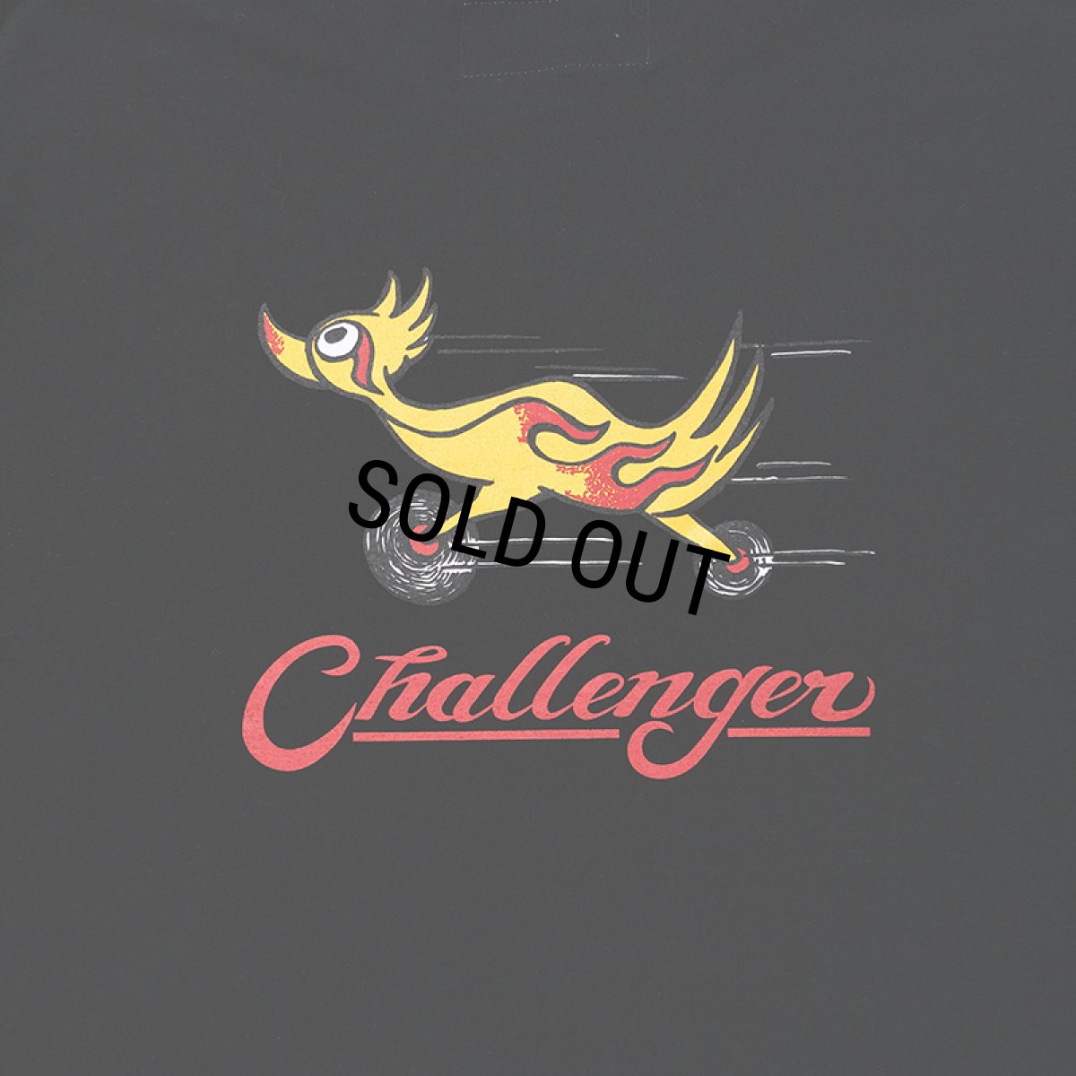 画像4: CHALLENGER/FIRE BIRD TEE（BLACK）［プリントT-24秋冬］ (4)