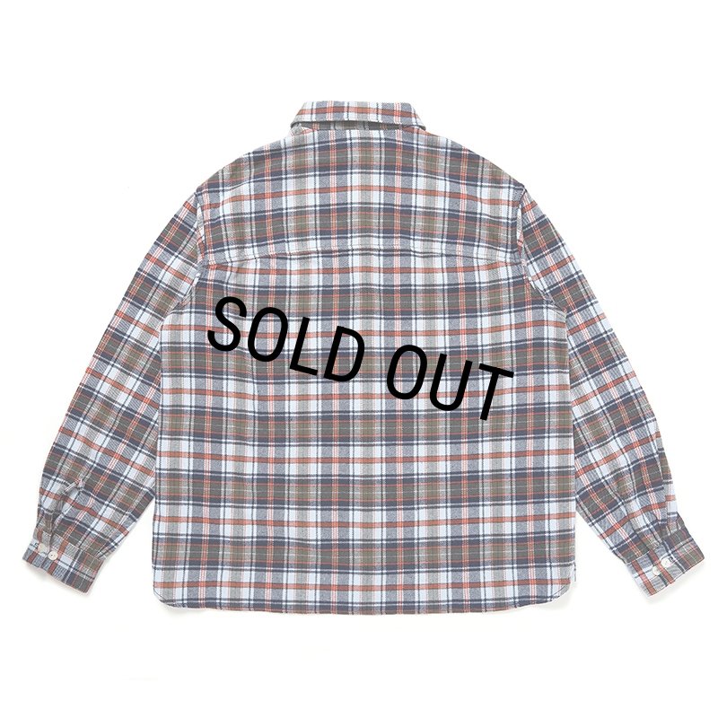 CHALLENGER/COUNTRY PLAID SHIRT（LT BLUE/ORANGE）［カントリー