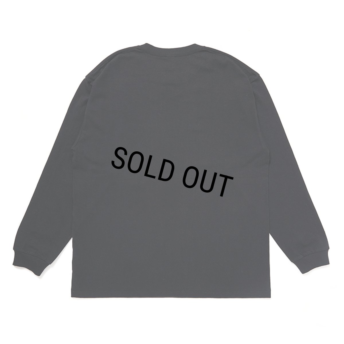 画像2: CHALLENGER/L/S OVAL EAGLE TEE（BLACK）［プリント長袖T-24秋冬］ (2)