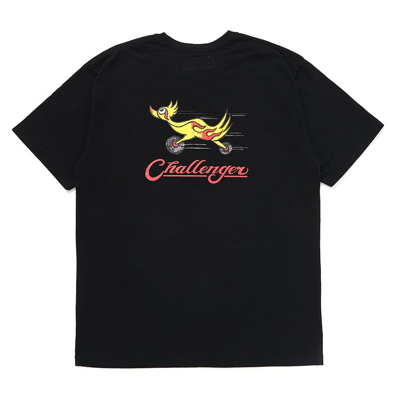 画像2: CHALLENGER/FIRE BIRD TEE（BLACK）［プリントT-24秋冬］