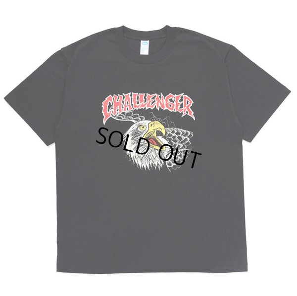 画像1: CHALLENGER/EAGLE HEAD TEE（BLACK）［プリントT-24秋冬］