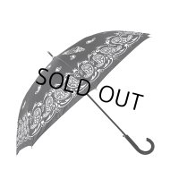 CHALLENGER/BANDANA UMBRELLA（BLACK）［バンダナアンブレラ-24秋冬］