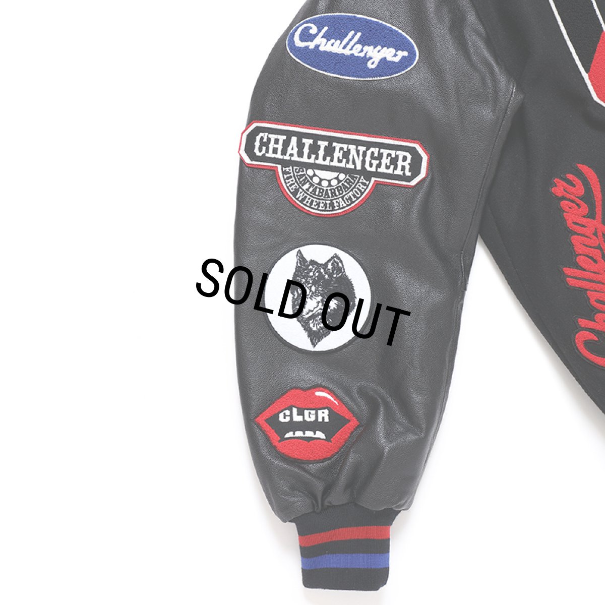 画像7: CHALLENGER/15th VARSITY JACKET（BLACK）［15周年ヴァーシティJKT-24秋冬］ (7)