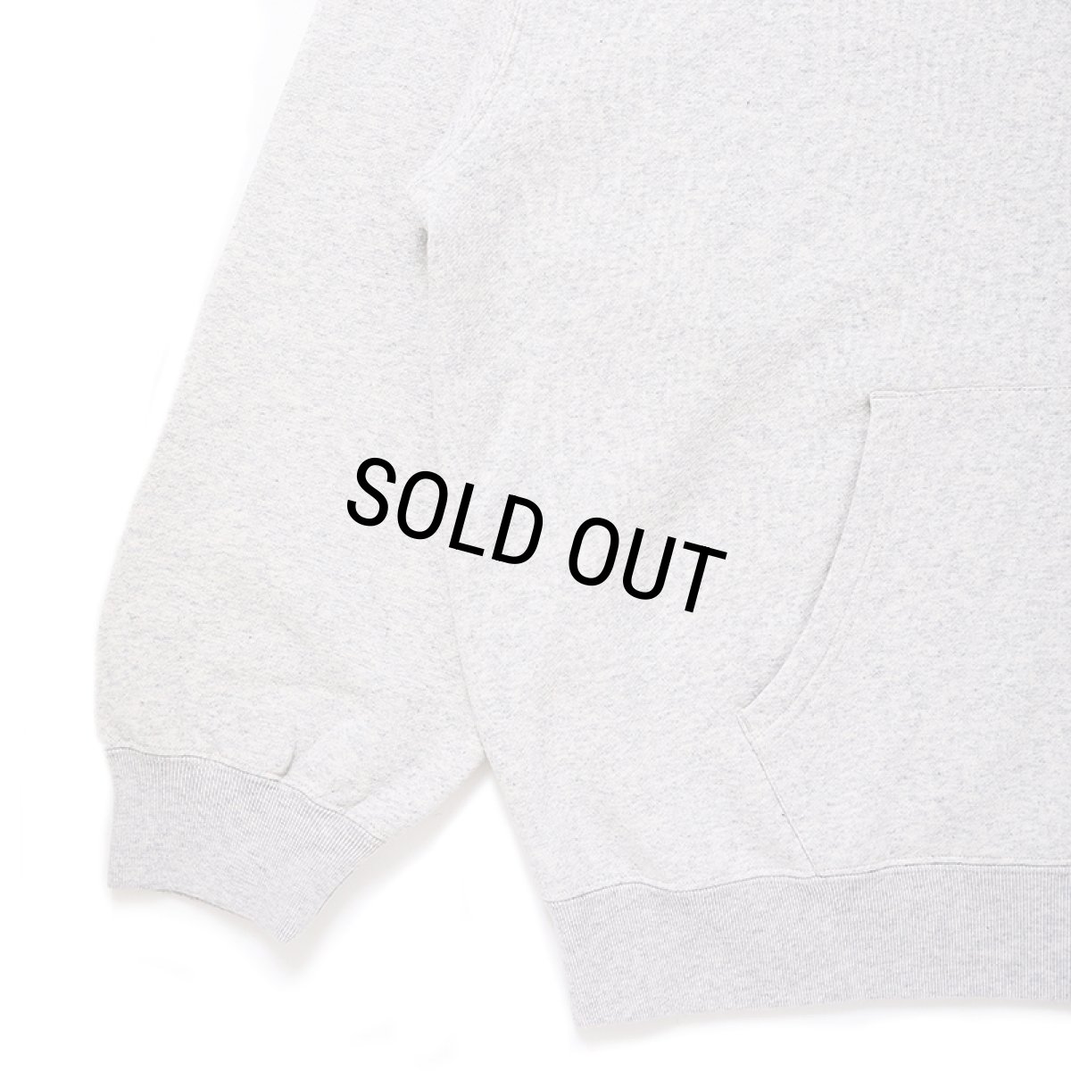 画像4: CHALLENGER/BAR LOGO ZIP HOODIE（GRAY）［ジップフーディー-24秋冬］ (4)