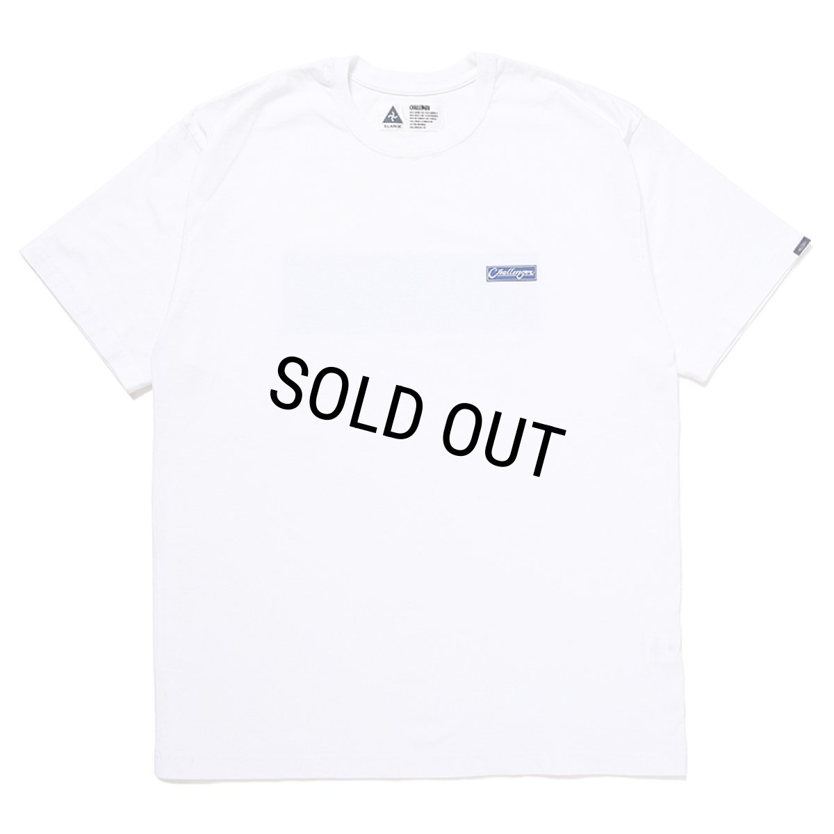 画像2: CHALLENGER/BAR LOGO TEE（WHITE）［プリントT-24秋冬］ (2)
