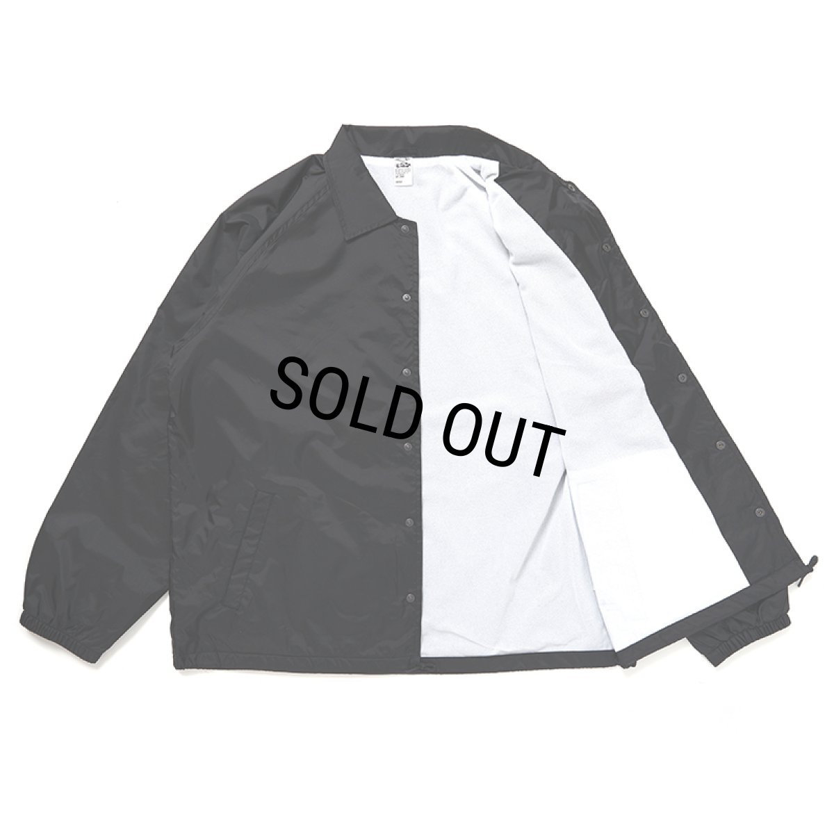 画像3: CHALLENGER/OVAL EAGLE COACH JACKET（BLACK）［オーバルイーグルコーチJKT-24秋冬］ (3)