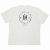 【30%OFF】RATS/鼠 TEE（WHITE）［プリントT-24春夏］