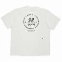 【30%OFF】RATS/鼠 TEE（WHITE）［プリントT-24春夏］