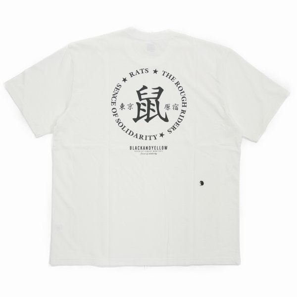 画像1: 【30%OFF】RATS/鼠 TEE（WHITE）［プリントT-24春夏］