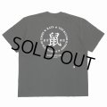 RATS/鼠 TEE（ASH BLACK）［プリントT-24春夏］