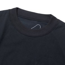 画像3: 【30%OFF】CALEE/× SHELTECH CL SNAKE LOGO DROP SHOULDER TEE（BLACK）［ドロップショルダーポケT-24春夏］ (3)