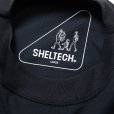 画像4: 【30%OFF】CALEE/× SHELTECH CL SNAKE LOGO DROP SHOULDER TEE（BLACK）［ドロップショルダーポケT-24春夏］
