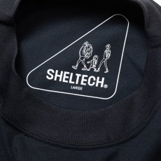 画像4: 【30%OFF】CALEE/× SHELTECH CL SNAKE LOGO DROP SHOULDER TEE（BLACK）［ドロップショルダーポケT-24春夏］ (4)