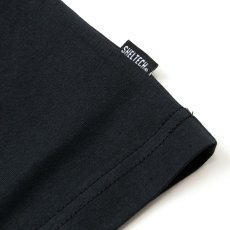 画像6: 【30%OFF】CALEE/× SHELTECH CL SNAKE LOGO DROP SHOULDER TEE（BLACK）［ドロップショルダーポケT-24春夏］ (6)