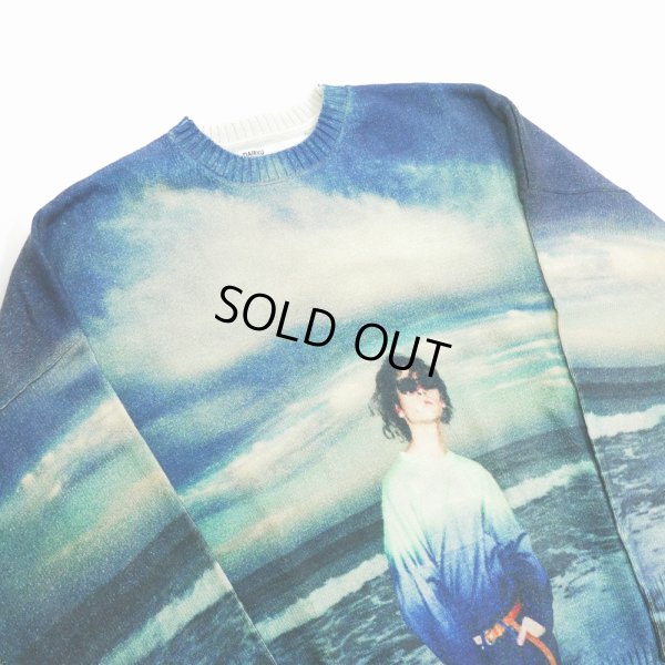 画像4: DAIRIKU/"18SS" Photo Pullover Knit（Night）［フォトコットンニット-24秋冬］