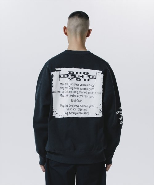 他の写真3: 【30%OFF】ROTTWEILER/GRAFFITI SWEATER（CHARCOAL）［クルーネックスウェット-24秋冬］