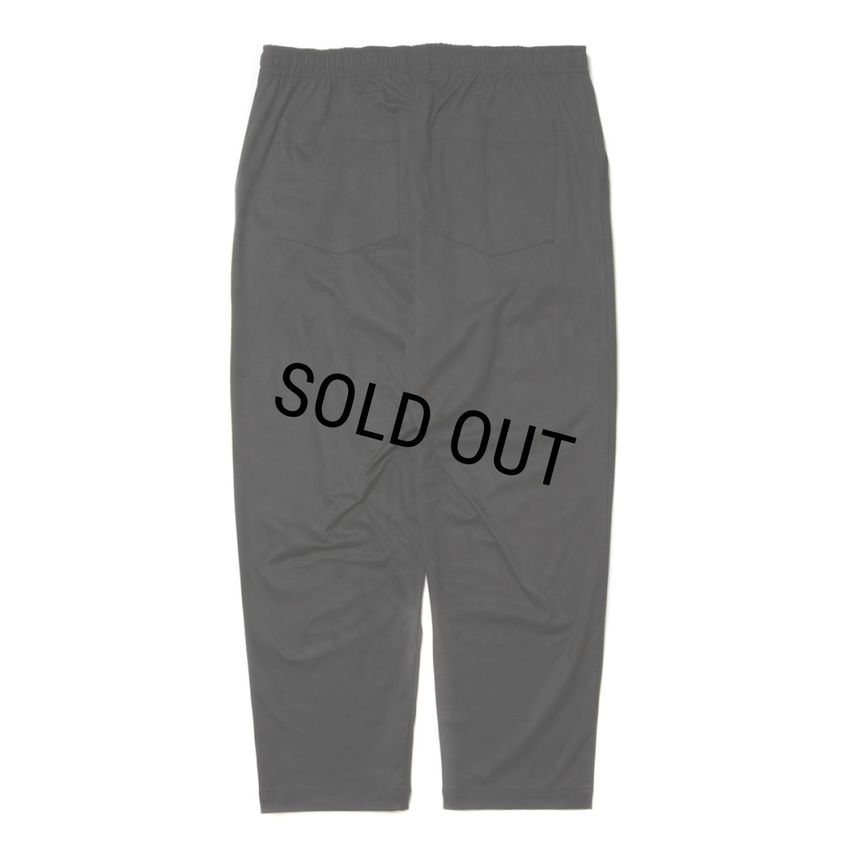 画像2: 【40%OFF】ROTTWEILER/R9 F.SUEDE EASY PANTS（BLACK）［フェイクスウェードイージーパンツ-24秋冬］ (2)