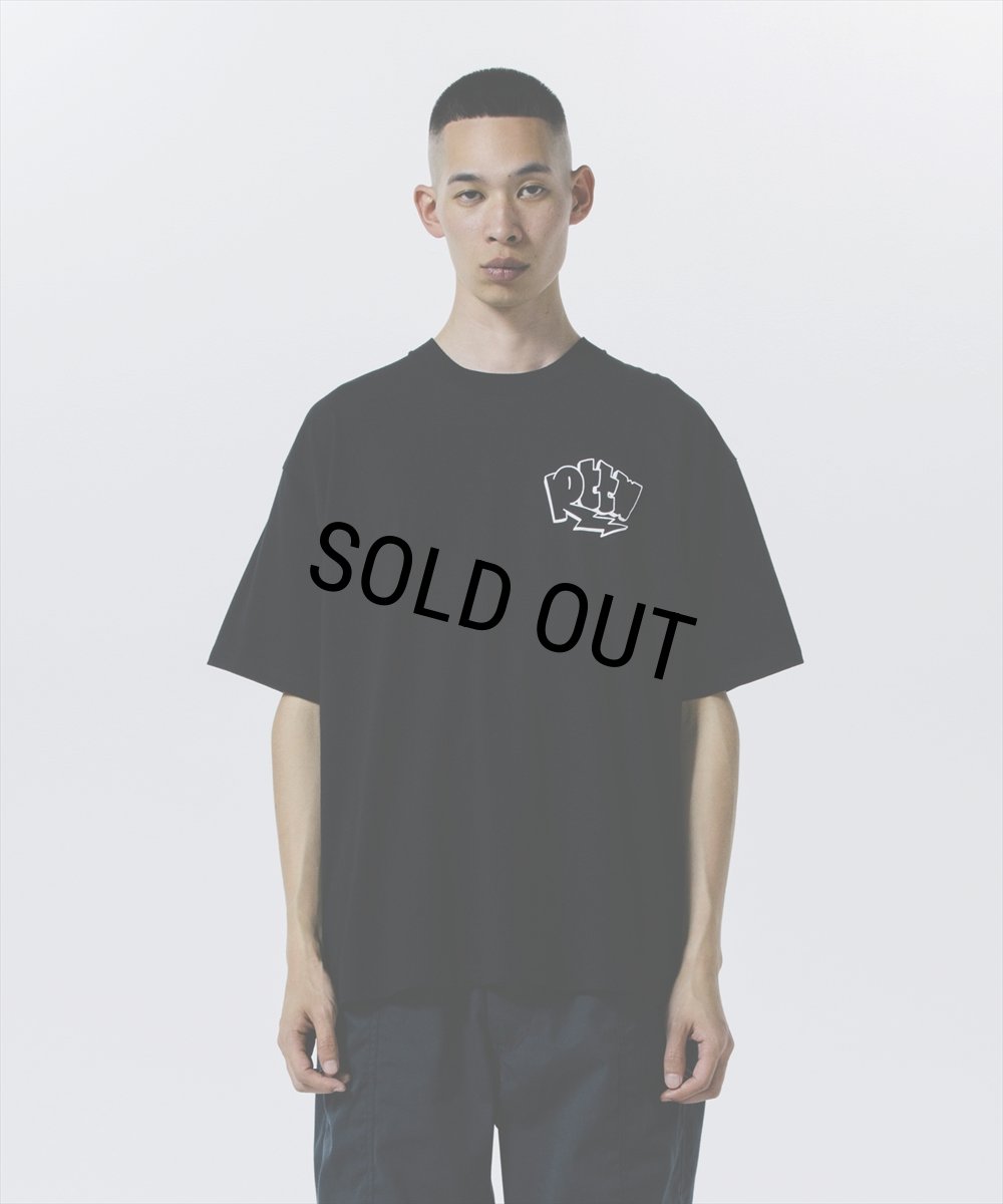 画像6: ROTTWEILER/GRAFFITI TEE（BLACK）［プリントT-24秋冬］ (6)