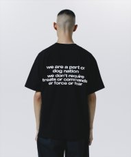 画像7: 【30%OFF】ROTTWEILER/DOG LOGO TEE（BLACK）［プリントT-24秋冬］ (7)