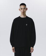 画像6: 【30%OFF】ROTTWEILER/R9 CROSS LS TEE（CHARCOAL）［オリジナル長袖T-24秋冬］ (6)