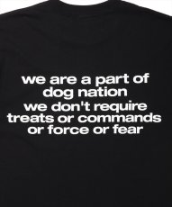 画像5: 【30%OFF】ROTTWEILER/DOG LOGO TEE（BLACK）［プリントT-24秋冬］ (5)