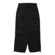 画像2: 【30%OFF】ROTTWEILER/R9 PARACHUTE PANTS（BLACK）［パラシュートパンツ-24秋冬］ (2)