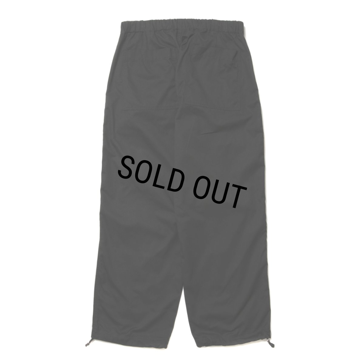画像2: 【40%OFF】ROTTWEILER/R9 PARACHUTE PANTS（BLACK）［パラシュートパンツ-24秋冬］ (2)