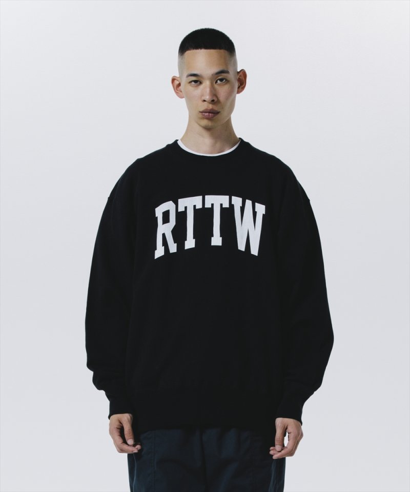 画像2: ROTTWEILER/RTTW SWEATER（BLACK）［クルーネックスウェット-24秋冬］