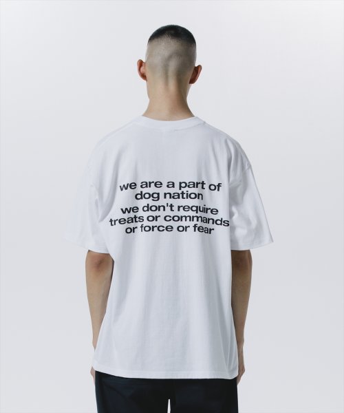 他の写真3: 【30%OFF】ROTTWEILER/DOG LOGO TEE（WHITE）［プリントT-24秋冬］