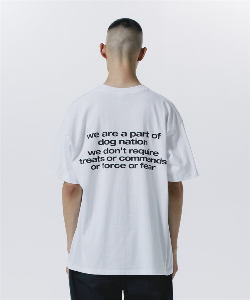 画像3: 【30%OFF】ROTTWEILER/DOG LOGO TEE（WHITE）［プリントT-24秋冬］